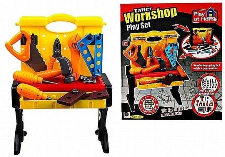 🛠️ طقم ورشة الأدوات للأطفال – Taller Workshop Play Set